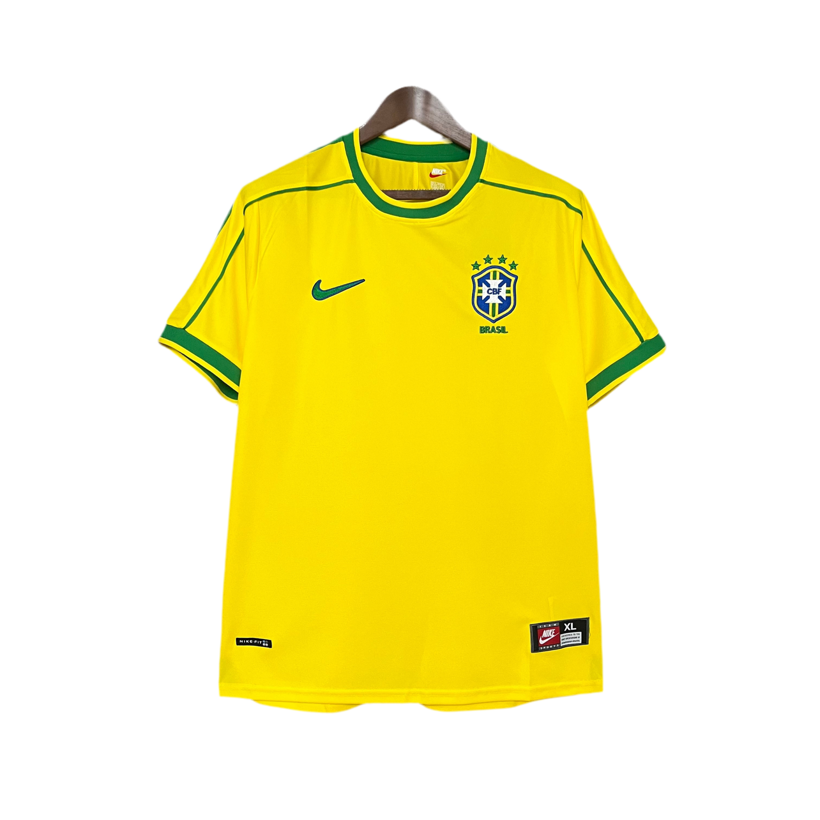 1288E0E4-AF9D-4BD7-AEDC-2A4F8B88635E.png Brazil 1998 I Home Jersey – Retro Version - Retro Football Shirt
