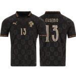 Portugal Fan Jersey Black Panther 2025/26 #13 Eusebio