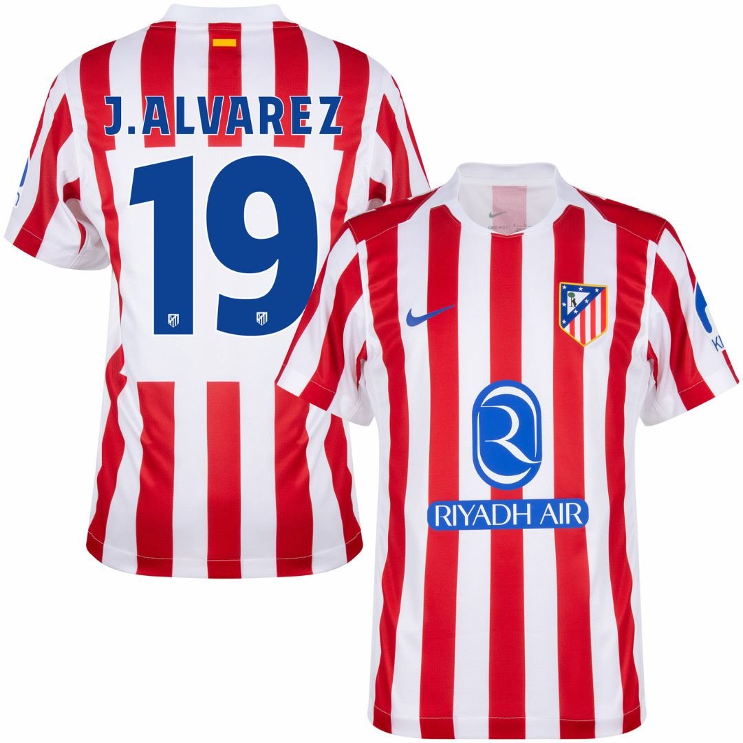 1_948cdeea-338f-4cb5-bf96-b86f80724fda.jpg Atletico de Madrid home 25/26 #19 J. Alvarez - Retro Football Shirt