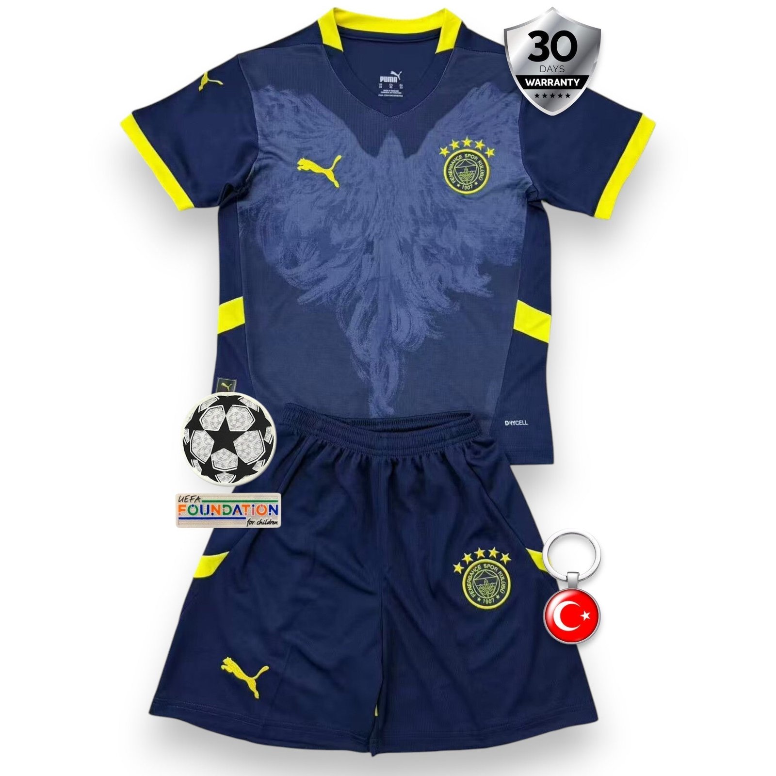 6142ddcb-Photoroom.jpg Kids Fenerbahçe Fourth Kit 2024/25 - Retro Football Shirt