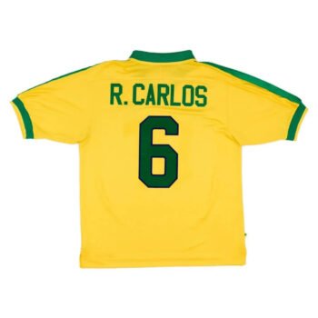 R.CARLOS 6 Brazil Home Retro 1997