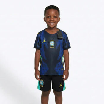 Brazil Infantil Jordan Away 2026 World Cup - Kit Kids Brasil