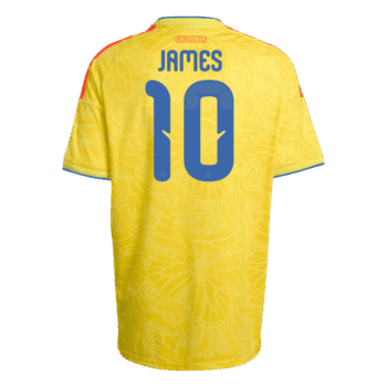 James Rodriguez 2026 Colombia Home Jersey - Fan Version World Cup 2026