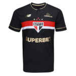 Camisa Sao Paulo Tricolor Third 25/26 - Preta - Fan version