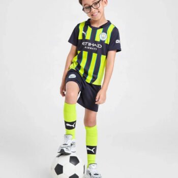 Kids Manchester City Away Kit 2024/2025