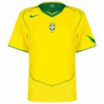 Brazil Retro Home Fan Jersey 2004-2005 (Reissue)