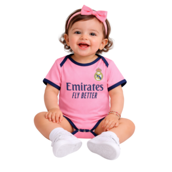 Body Baby Real Madrid Pink