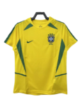 Brazil 2002 I Home Jersey - Retro Version