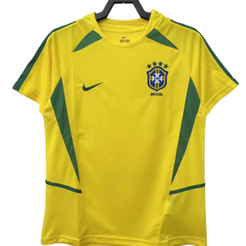 Brazil 2002 I Home Jersey - Retro Version