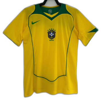 Brazil 2004 I Home Jersey - Retro Version