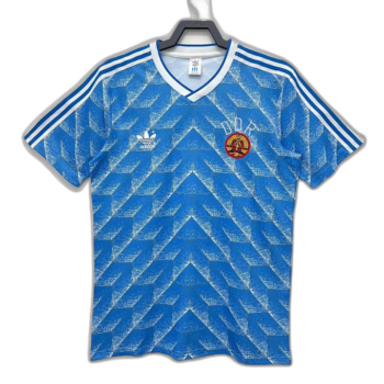 Camisa reserva da Alemanha Oriental 1988 II - Versão retrô