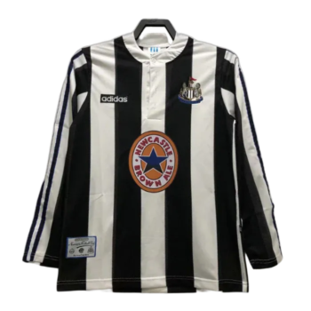 Newcastle United 95/97 I Home Jersey - Long Sleeve Retro Version