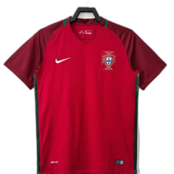 Camisa Portugal 2016 I Home - Versão Retro